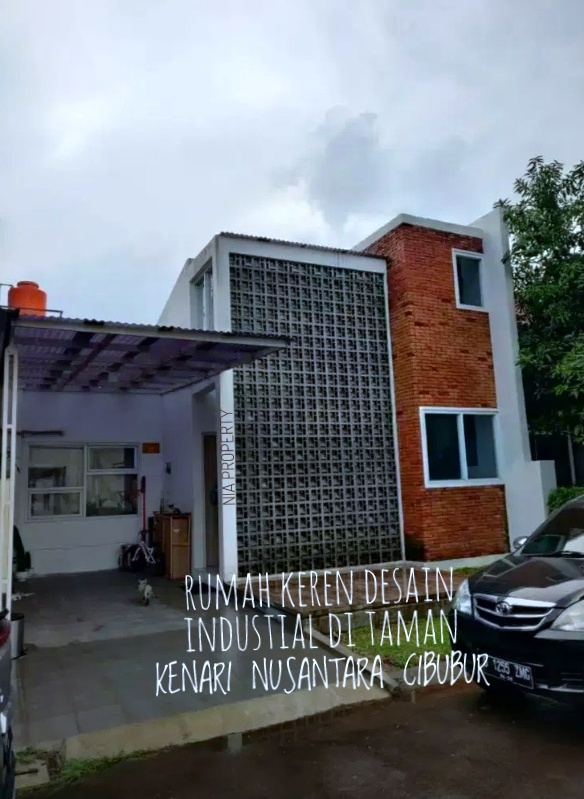 For sale  Rumah Artistik Ala Industrial yang nyaman 