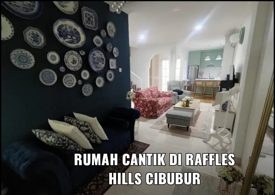 For sale Rumah Cantik Aesthetic