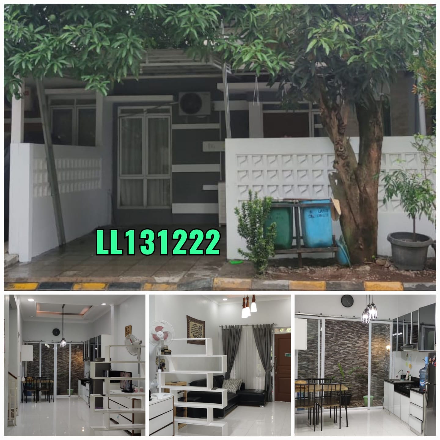 DIJUAL RUMAH CANTIK Rumah 1,5 lantai 