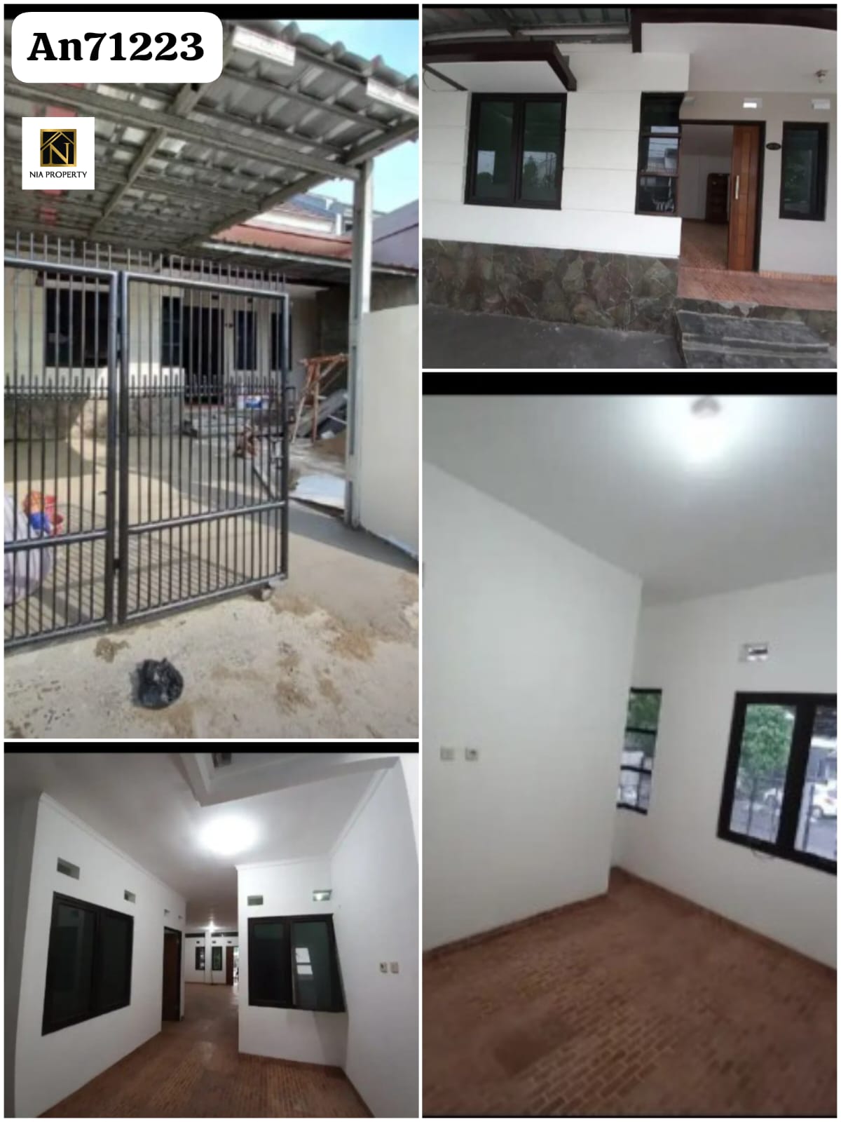 Dijual rumah siap huni baru renovasi