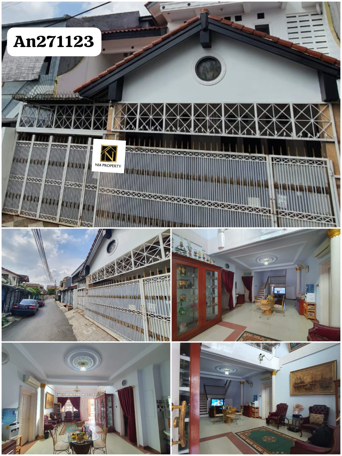 Rumah Dijual 2 Lantai Strategis