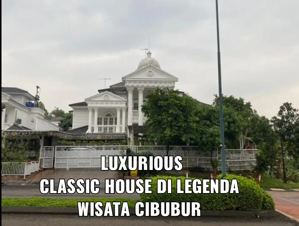 FOR SALE, FULL FURNISH RUMAH MEWAH, CLASSIC. POSISI HOOK