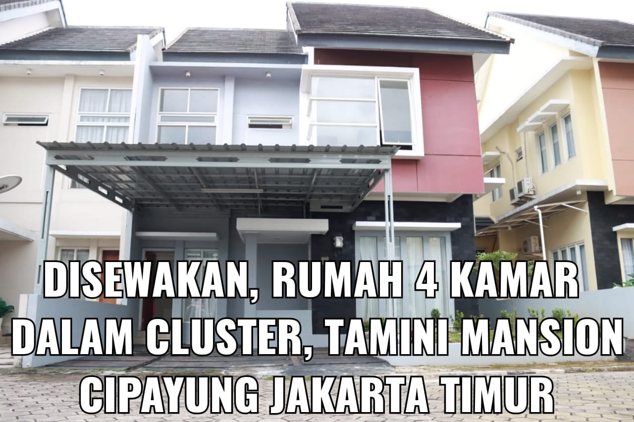 Disewakan Rumah Cantik, dalam Cluster, Furnish