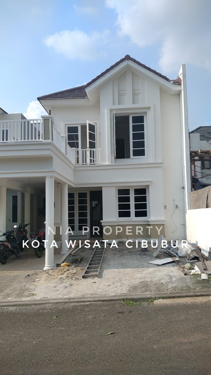 Jual Cepat Rumah 2 Lantai Baru Renovasi  tinggal Finishing, Like new