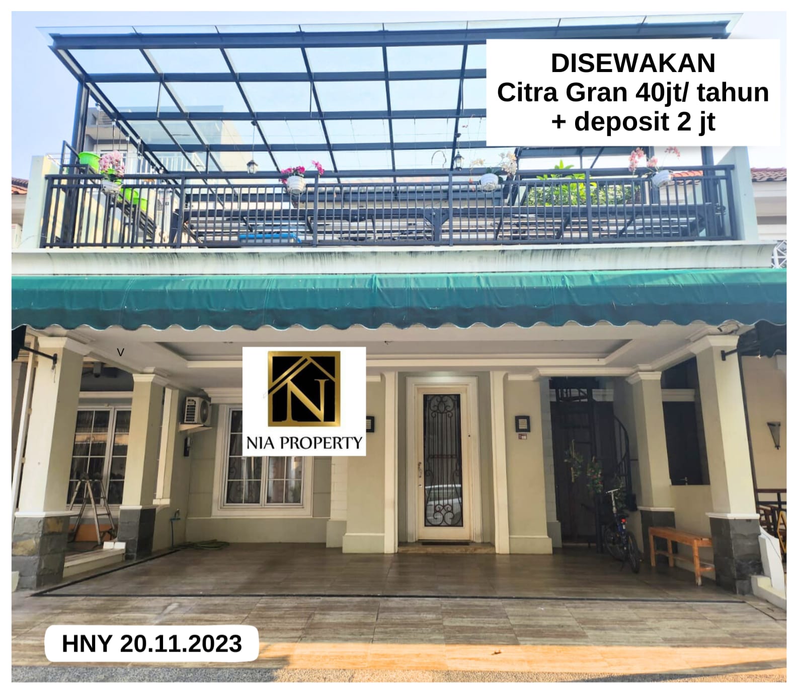 Dijual Rumah Citragran Cibubur Sistem Cluster