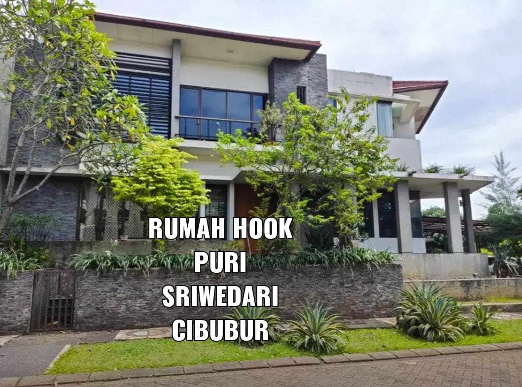 FOR SALE RUMAH MEWAH DENGAN KONSEP TROPICAL MINIMALIS POSISI HOOK