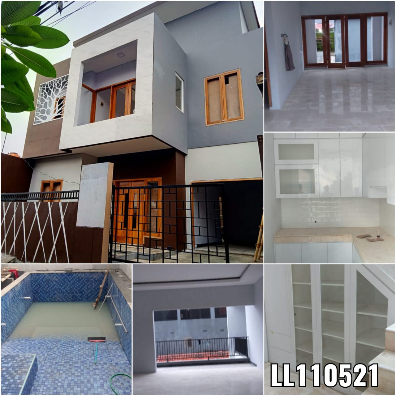 DIJUAL!! Rumah mewah baru renovasi dgn swimming pool