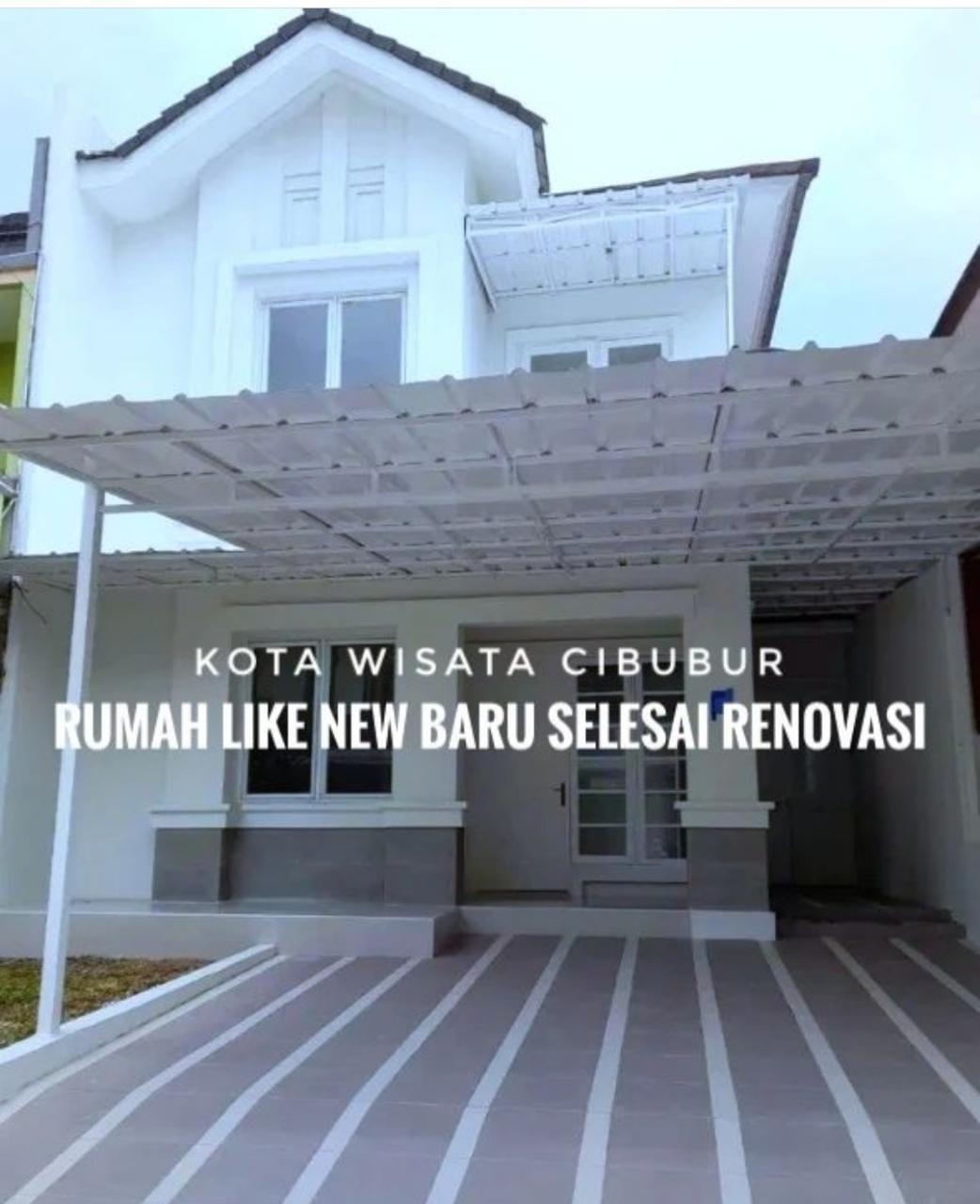 Jual Cepat Rumah 2 Lantai Baru Renovasi, Like new 