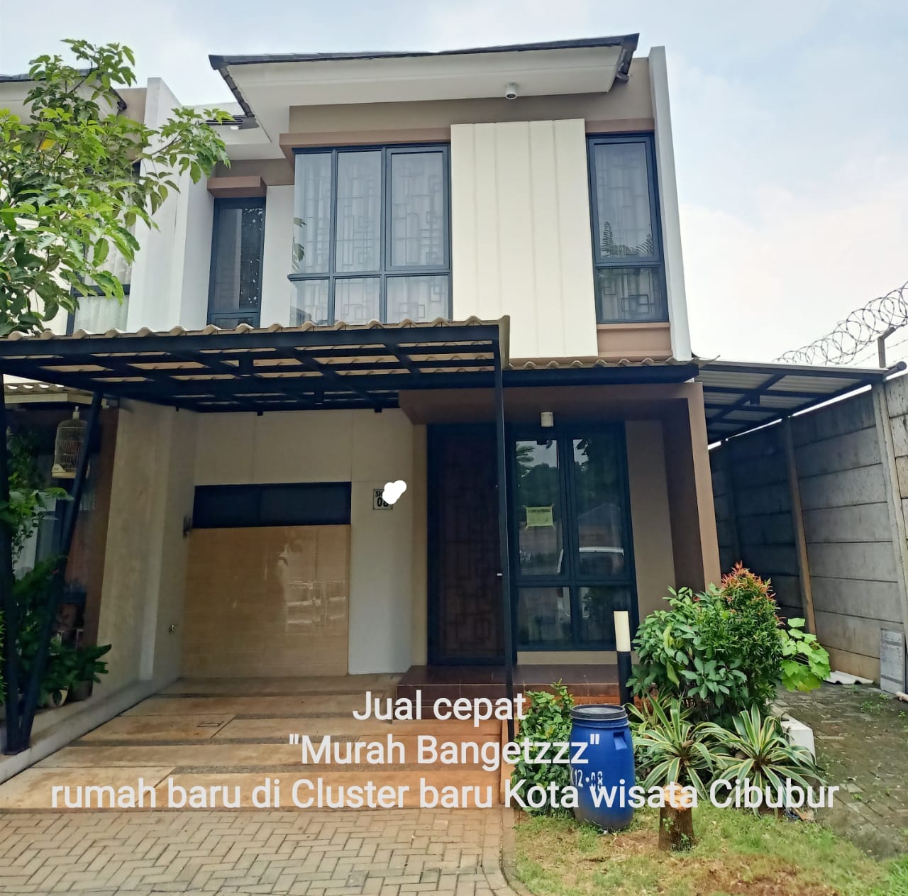 JUAL RUMAH SANGAT CEPAT 2 lantai asli