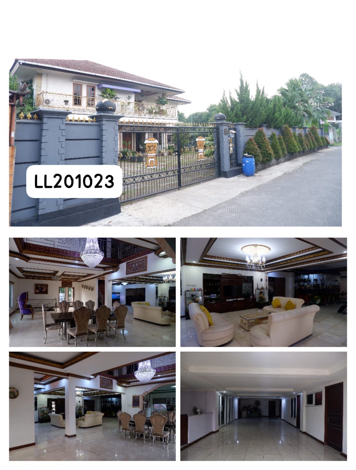 TURUN HARGA RUMAH LUAS FULL FURNISH Rumah 3 lantai