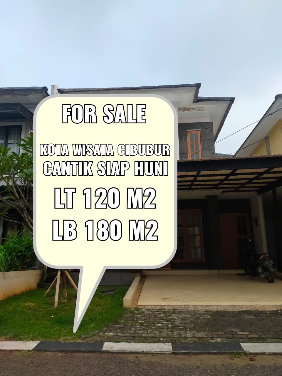 For sale Rumah cantik siap huni