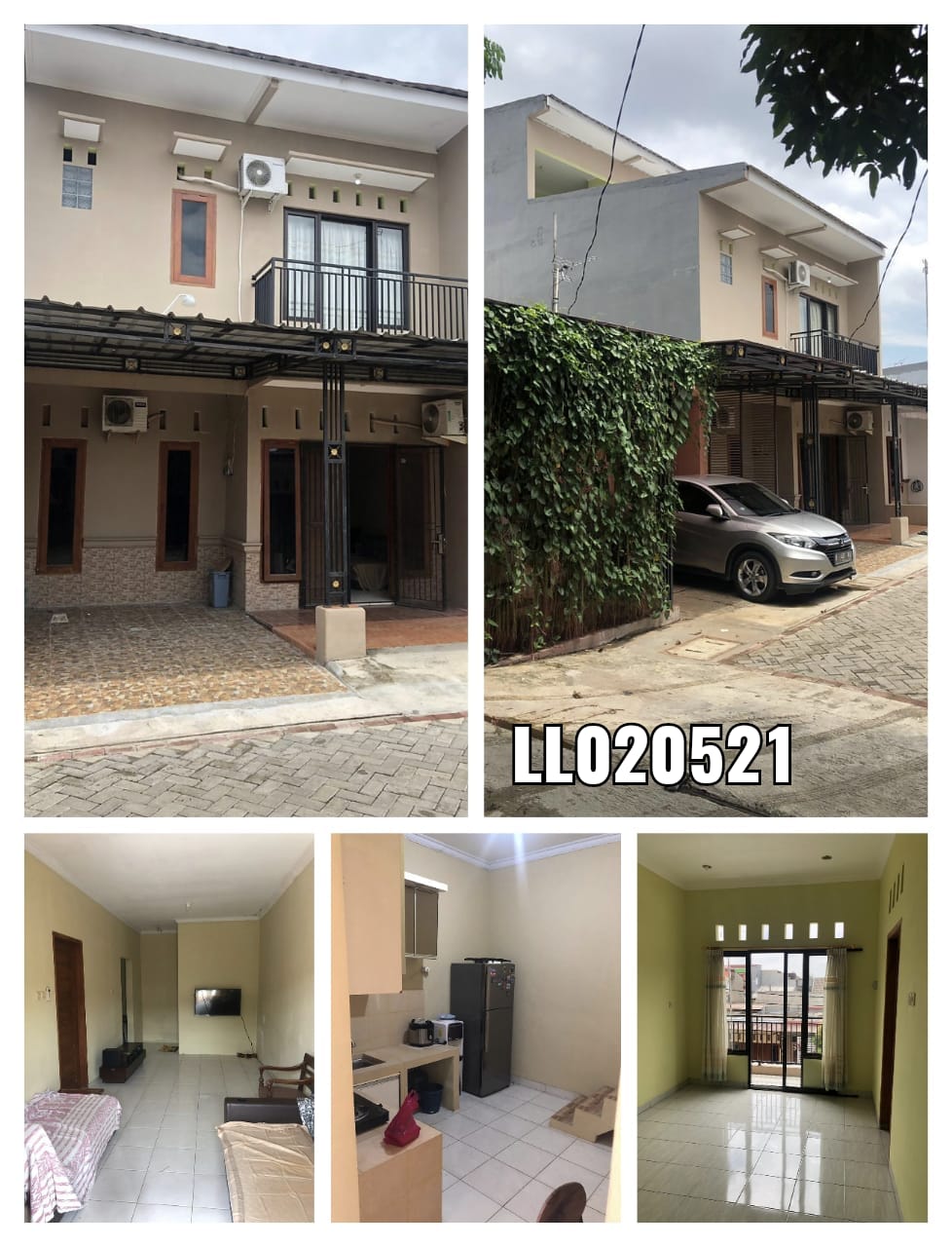 Dijual rumah dlm townhouse 2,5 lantai