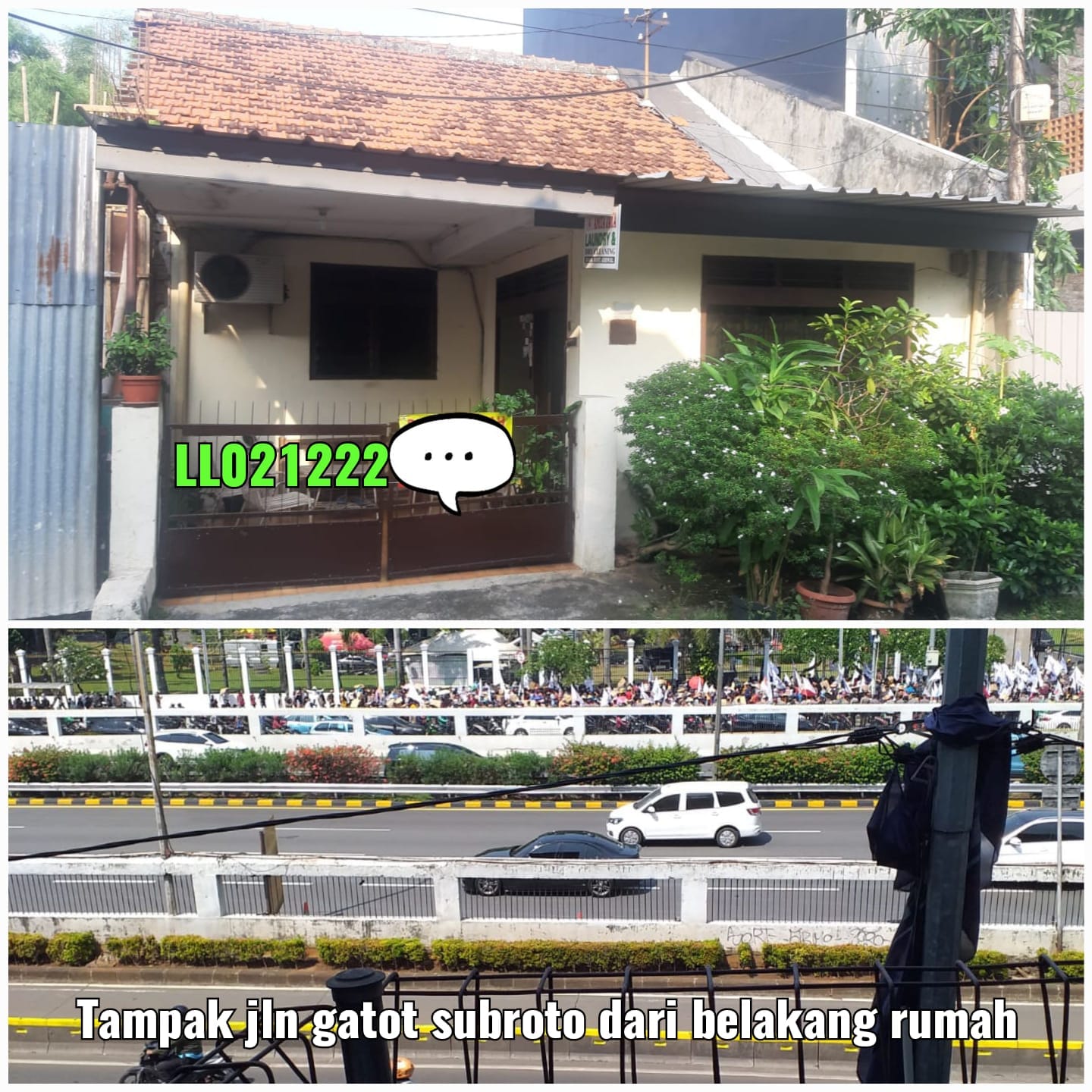 JUAL RUMAH HANYA HITUNG TANAH